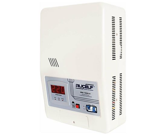  Стабилизатор напряжения Rucelf SRW-10000-D белый 