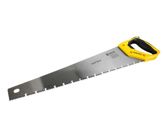  Ножовка по дереву BERGER BG1840 егментная 500мм, 3D заточка, 7TPI 
