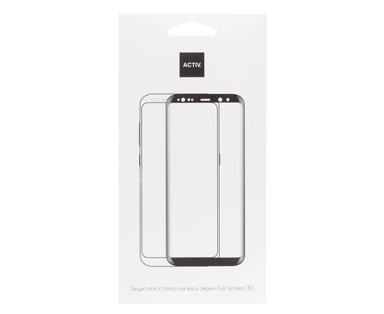  Защитное стекло Full Screen Activ Clean Line 3D для "OPPO realme C15" (black)(203146) 