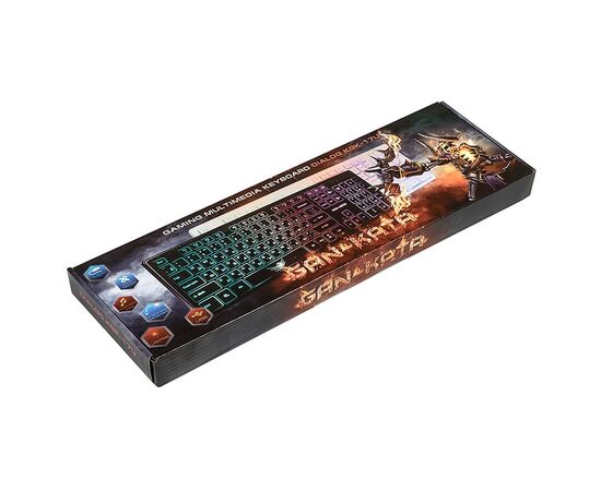  Клавиатура Dialog KGK-17U Gan-Kata (black) игровая с подсветкой 
