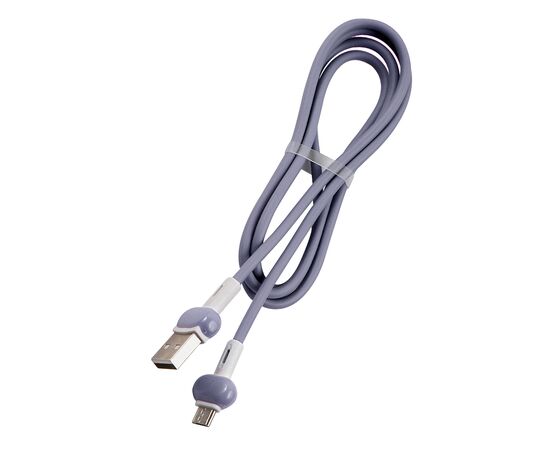  Дата-Кабель Red Line Candy USB - Micro USB, фиолетовый 