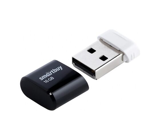  Флэш накопитель USB 16 Гб Smart Buy Lara (black) (69480) 