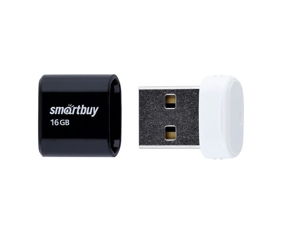  Флэш накопитель USB 16 Гб Smart Buy Lara (black) (69480) 