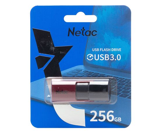  Флэш накопитель USB 256 Гб Netac U182 3.0 (red) (210715) 