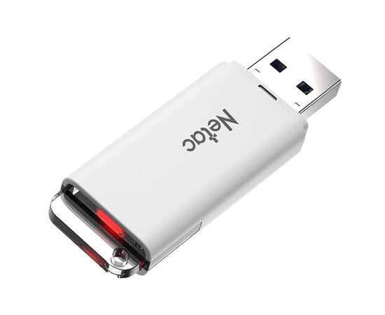  Флэш накопитель USB 64 Гб Netac U185 с LED индикатором (white) () 