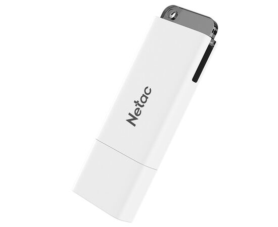  Флэш накопитель USB 64 Гб Netac U185 с LED индикатором (white) () 