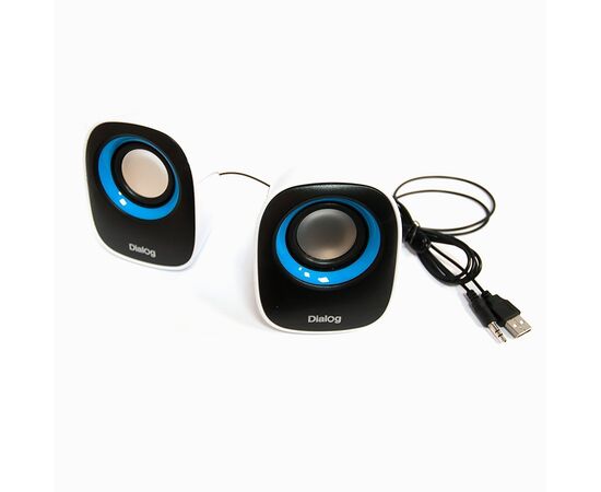  Компьютерная акустика Dialog Colibri AC-06UP (black/white) (60034) 