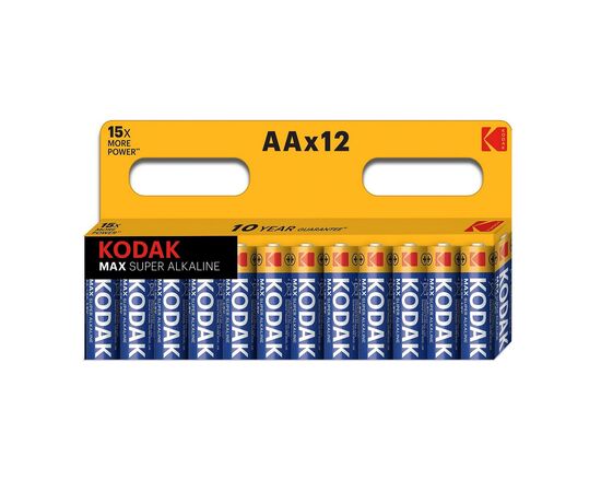  Батарейка AA Kodak max LR6 (12)(120/720) [KAA-12] (211846) 