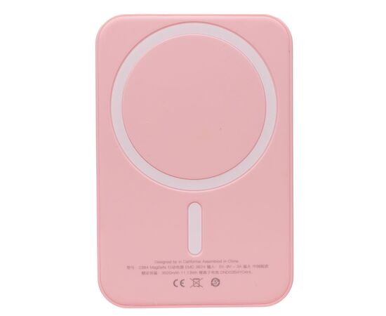 Внешний аккумулятор - SafeMag 3500mAh Lightning/(peach)(210289) 