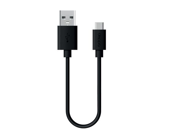  Дата-кабель USB-A - USB-C, USB 2.0, 2.4A, 1.2м, черный, Deppa, 72301 