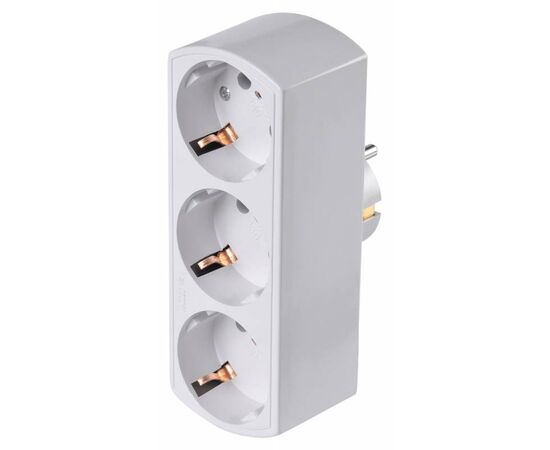  Сетевой разветвитель Buro BU-PS3G-W (3 розетки) белый 