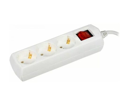  Удлинитель IEK У03В Generica (WYP10-10-03-05-ZK-G) 3 места 2P PE/5м 
