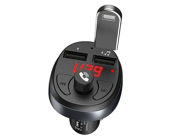  Автомобильный FM-трансмиттер Hoco E41 (black) (215870) 