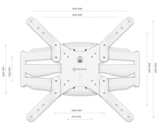  Кронштейн ONKRON M5 White 