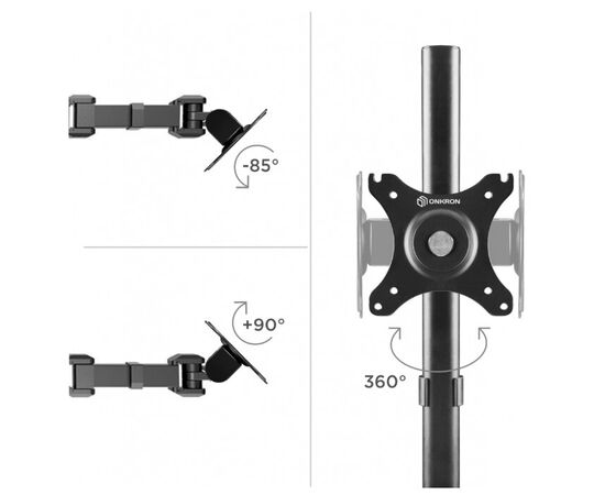 Кронштейн для мониторов ONKRON D221E Black 
