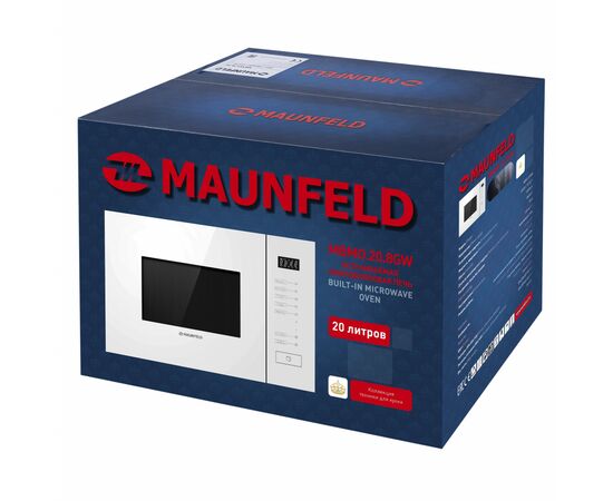  Встраиваемая микроволновая печь MAUNFELD MBMO.20.8GW белый 