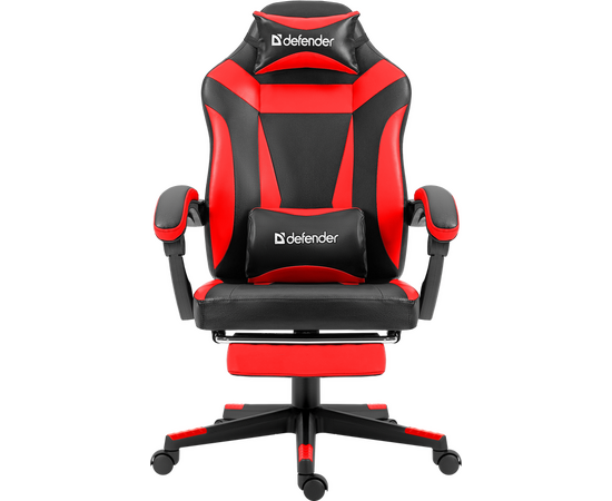  Кресло DEFENDER Cruiser (64344) игровое Black/Red PU 