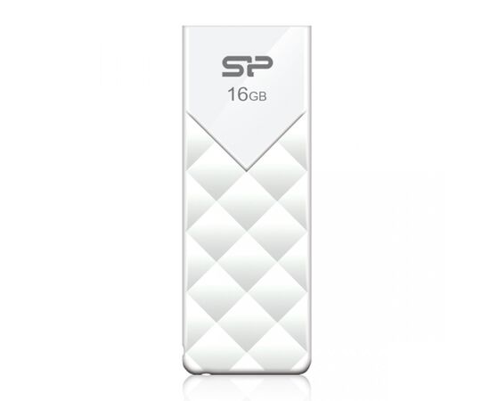  USB-флешка Silicon Power 16Gb Ultima U03 SP016GBUF2U03V1W USB2.0 белый 