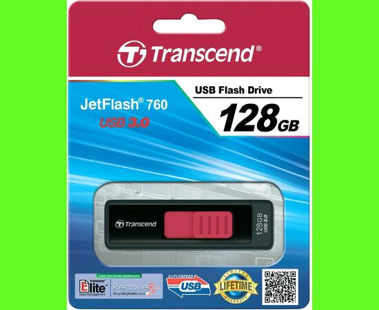  Flash Drive 128GB USB 3.1 gen.1 Transcend JetFlash 760 TS128GJF760 