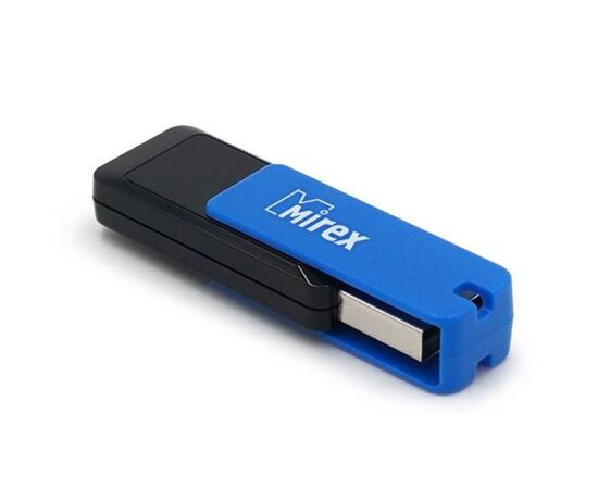  Flash Drive 8GB USB 2.0 Mirex City, Синий (13600-FMUCIB08) 