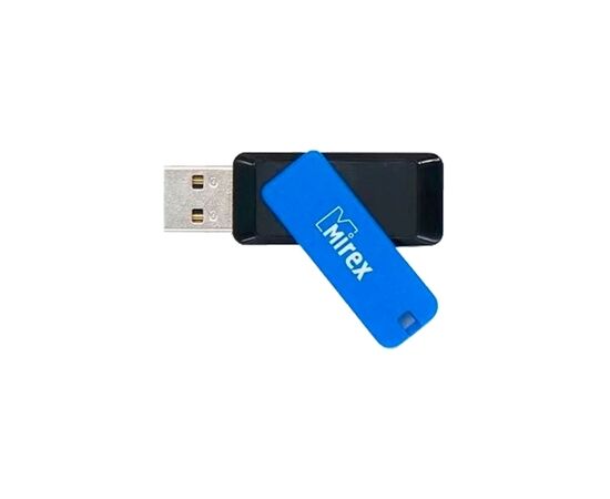  Flash Drive 8GB USB 2.0 Mirex City, Синий (13600-FMUCIB08) 