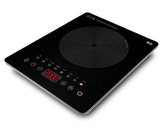  Плитка индукционная BQ HP102B Черный, 1 конфорка, дисплей, таймер 
