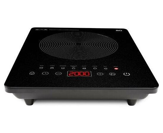  Плитка индукционная BQ HP102B Черный, 1 конфорка, дисплей, таймер 