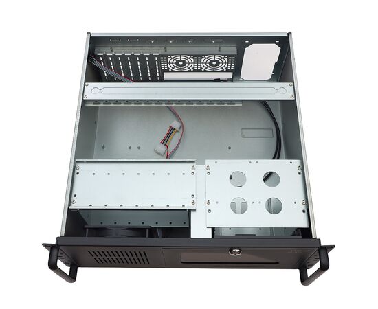  Корпус Mastero 4U450 (MST-4U-450) ATX, 4U RM, без БП, черный 