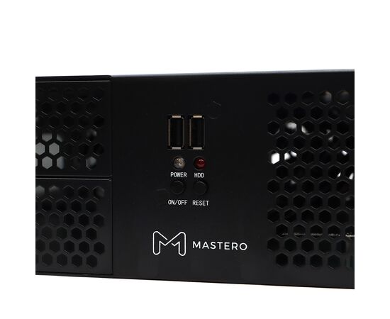  Корпус Mastero 2U650 (MST-2U-650) E-ATX, 2U RM, без БП, черный 