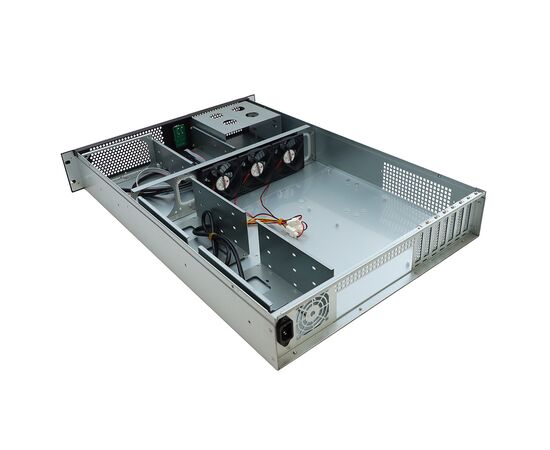  Корпус Mastero 2U650 (MST-2U-650) E-ATX, 2U RM, без БП, черный 