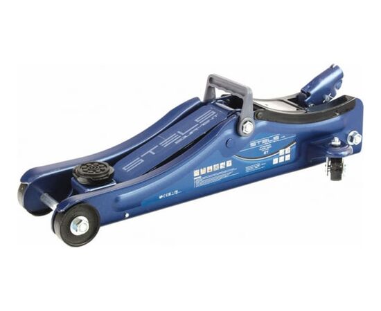  Домкрат STELS 51129 гидравлический подкатной 2 тонны low profile 80-380мм 