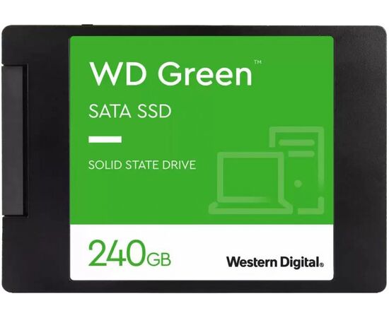  SSD Western Digitall Green WDS240G3G0A 240Gb SATA-III 2,5”/7мм 