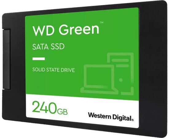 SSD Western Digitall Green WDS240G3G0A 240Gb SATA-III 2,5”/7мм 