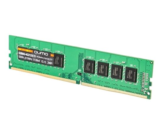  RAM 4GB DDR4-2666 PC4-21300 Qumo, CL19, 1.2V, retail (QUM4U-4G2666C19) 