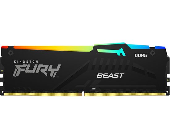  ОЗУ Kingston FURY Beast RGB KF556C40BBA-32 32GB 5600MT/s DDR5 CL40 DIMM 