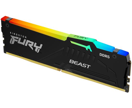  ОЗУ Kingston FURY Beast RGB KF556C40BBA-32 32GB 5600MT/s DDR5 CL40 DIMM 