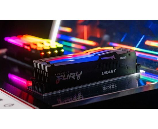  ОЗУ Kingston FURY Beast RGB KF556C40BBA-32 32GB 5600MT/s DDR5 CL40 DIMM 