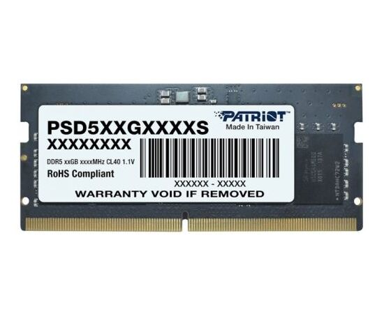  ОЗУ Patriot SL (PSD58G560041S) DDR5 8GB 5600MHz SODIMM 