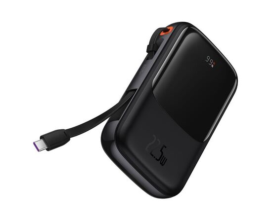  Внешний аккумулятор Baseus Qpow Pro 10000mAh, 22.5W Type-C Edition, PPQD060101 (Black) 