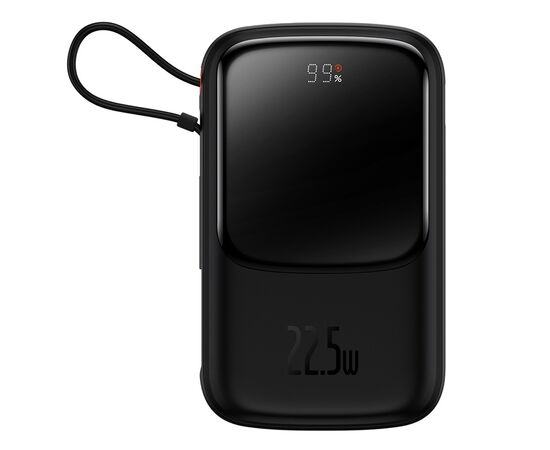  Внешний аккумулятор Baseus Qpow Pro 10000mAh, 22.5W Type-C Edition, PPQD060101 (Black) 