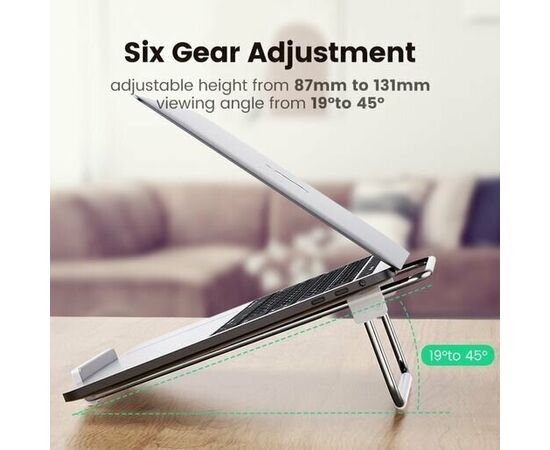  Подставка для ноутбука Ugreen LP230 (80348) Silver 