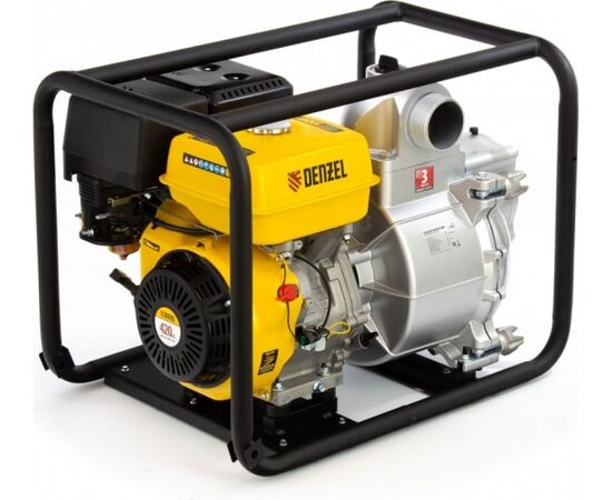  Мотопомпа бензиновая Denzel PX-80D для грязной воды 99204 