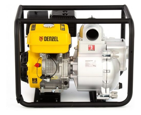  Мотопомпа бензиновая Denzel PX-80D для грязной воды 99204 