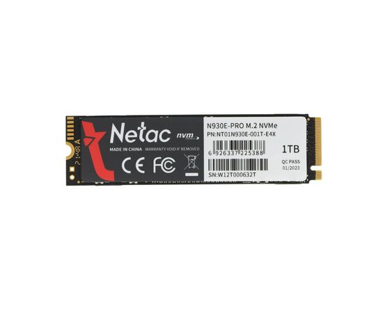  SSD Netac N930E Pro 1Tb (NT01N930E-001T-E4X) M.2 2280 NVMe PCIe 