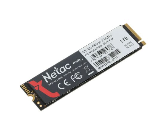  SSD Netac N930E Pro 1Tb (NT01N930E-001T-E4X) M.2 2280 NVMe PCIe 