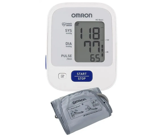  Тонометр Omron M2 Basic (HEM-7121-RU) 