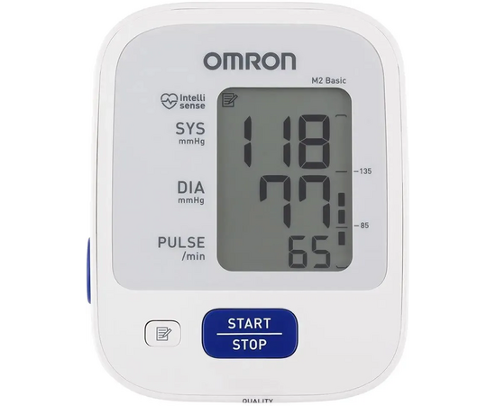  Тонометр Omron M2 Basic (HEM-7121-RU) 