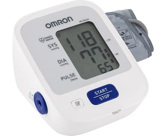  Тонометр Omron M2 Basic (HEM-7121-RU) 