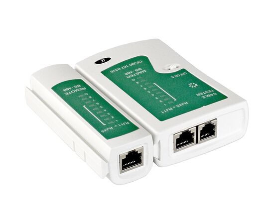  Тестер сетевой ExeGate NS-468 для RJ-45/RJ-11/RJ-12 271121 