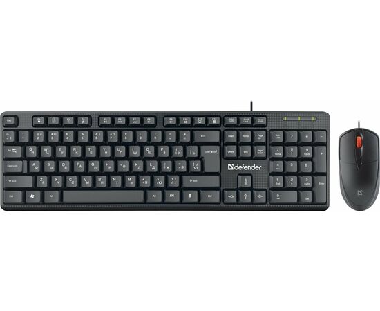 Клавиатура+мышь DEFENDER Line C-511 (45511), черный 